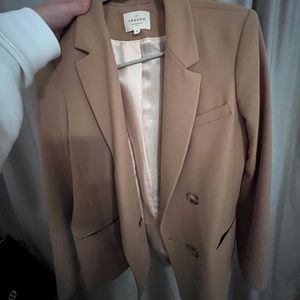 Sezane Camel Blazer
